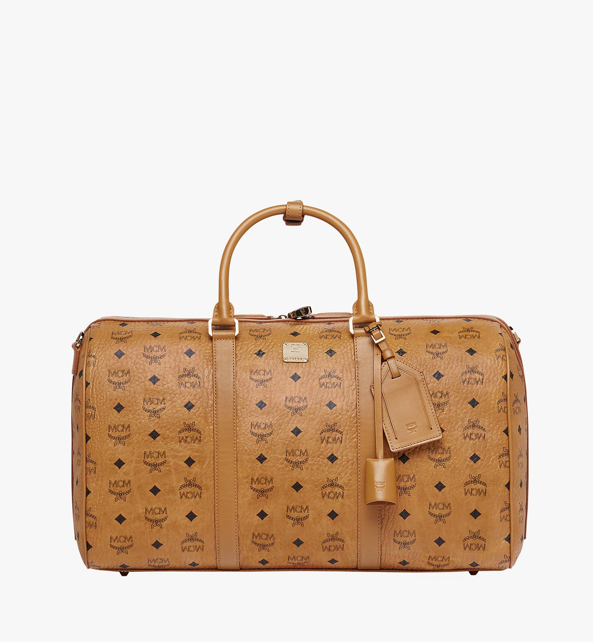 Mcm luggage trunk online